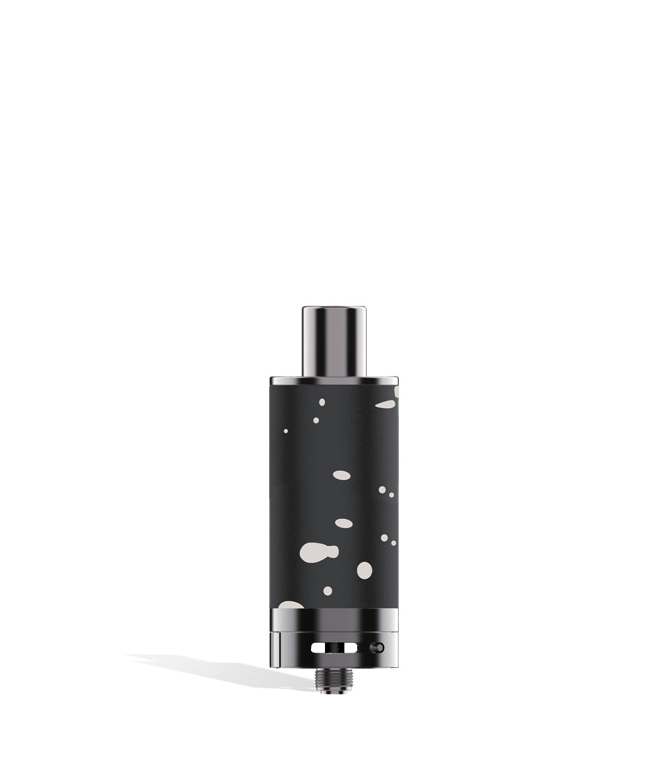 Black White Spatter Wulf Mods Evolve Plus XL Duo Dry Atomizer on white background