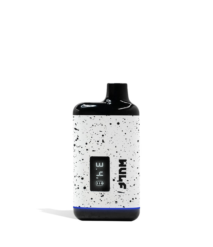 White-Black Spatter Wulf Recon Cartridge Vaporizer on white background